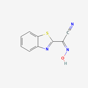 (2E)-1,3-Benzothiazol-2(3H)-ylidene(nitroso)acetonitrile