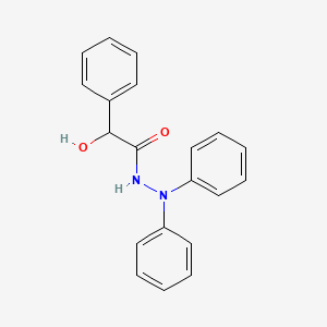 2-hydroxy-N',N',2-triphenylacetohydrazide