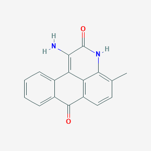 1-Amino-4-methyl-3H-naphtho[1,2,3-de]quinoline-2,7-dione