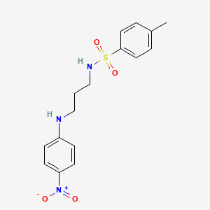 4-methyl-N-{3-[(4-nitrophenyl)amino]propyl}benzenesulfonamide