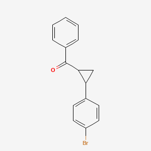 [2-(4-Bromophenyl)cyclopropyl](phenyl)methanone