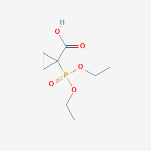 1-(Diethoxyphosphoryl)cyclopropanecarboxylic acid