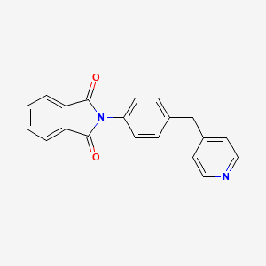 2-[4-(Pyridin-4-ylmethyl)phenyl]isoindole-1,3-dione