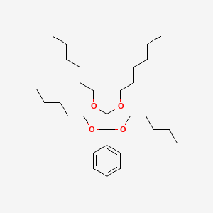 [1,1,2,2-Tetrakis(hexyloxy)ethyl]benzene