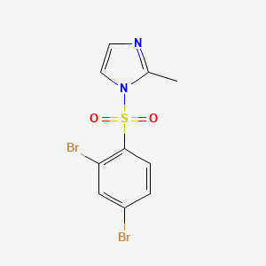 1-[(2,4-dibromophenyl)sulfonyl]-2-methyl-1H-imidazole