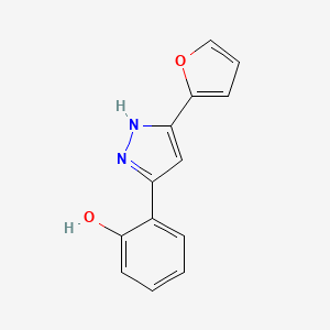 2-(5-Furan-2-yl-1H-pyrazol-3-yl)-phenol