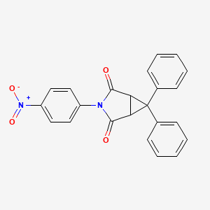 3-(4-Nitrophenyl)-6,6-diphenyl-3-azabicyclo[3.1.0]hexane-2,4-dione