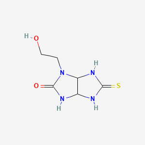 1-(2-hydroxyethyl)-5-thioxohexahydroimidazo[4,5-d]imidazol-2(1H)-one