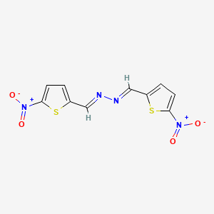 N,N'-Bis-(5-nitro-thiophen-2-ylmethylene)-hydrazine