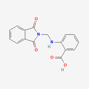 2-{[(1,3-dioxo-1,3-dihydro-2H-isoindol-2-yl)methyl]amino}benzoic acid