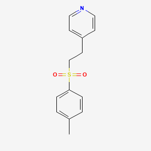 4-{2-[(4-Methylphenyl)sulfonyl]ethyl}pyridine