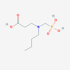 3-[Butyl(phosphonomethyl)amino]propanoic acid