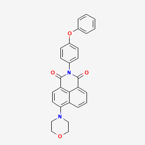 6-(morpholin-4-yl)-2-(4-phenoxyphenyl)-1H-benzo[de]isoquinoline-1,3(2H)-dione