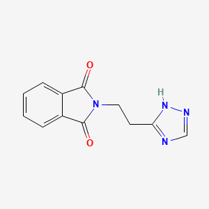 2-[2-(1H-1,2,4-Triazol-3-yl)ethyl]-1H-isoindole-1,3(2H)-dione