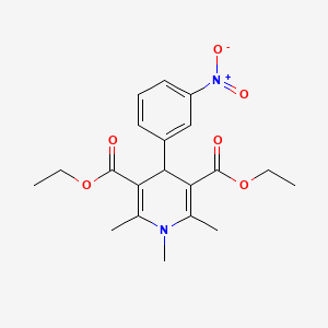 Diethyl 1,2,6-trimethyl-4-(3-nitrophenyl)-1,4-dihydropyridine-3,5-dicarboxylate