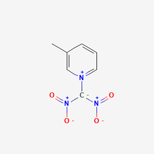 (3-Methylpyridinium-1-yl)(dinitro)methanide