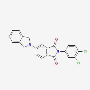 2'-(3,4-dichlorophenyl)-1,3-dihydro-1'H-2,5'-biisoindole-1',3'(2'H)-dione