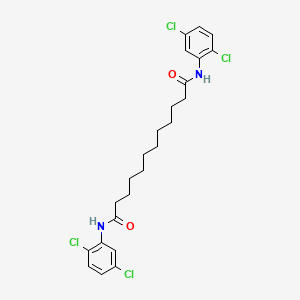 N,N'-bis(2,5-dichlorophenyl)dodecanediamide