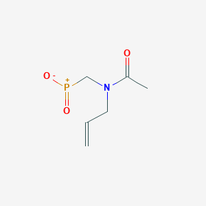 {[Acetyl(prop-2-en-1-yl)amino]methyl}phosphinate