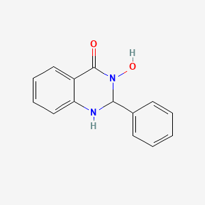 3-hydroxy-2-phenyl-2,3-dihydroquinazolin-4(1H)-one