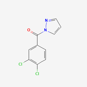 (3,4-dichlorophenyl)(1H-pyrazol-1-yl)methanone