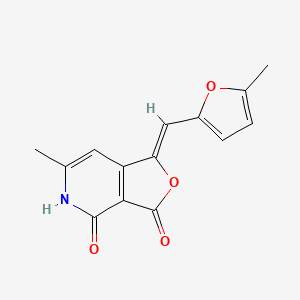 6-Methyl-1-(5-methylfurfurylidene)furo[3,4-c]pyridine-3,4(1H,5H)-dione