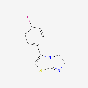 3-(4-Fluorophenyl)-5,6-dihydroimidazo[2,1-b][1,3]thiazole