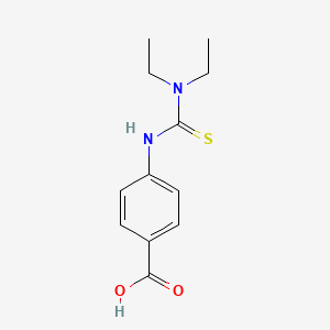 4-[(Diethylcarbamothioyl)amino]benzoic acid