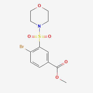 Methyl 4-bromo-3-(morpholin-4-ylsulfonyl)benzoate