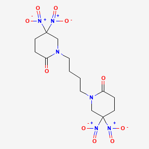 1,1'-Butane-1,4-diylbis(5,5-dinitropiperidin-2-one)