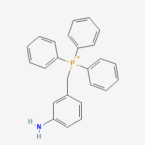 molecular formula C25H23NP+ B11105045 (3-Aminobenzyl)(triphenyl)phosphonium 