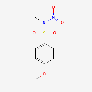 4-methoxy-N-methyl-N-nitrobenzenesulfonamide