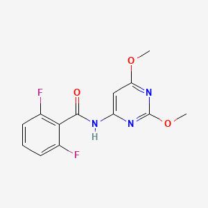 N-(2,6-dimethoxypyrimidin-4-yl)-2,6-difluorobenzamide