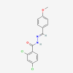 2,4-Dichloro-N'-[(E)-(4-methoxyphenyl)methylidene]benzohydrazide