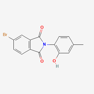 5-bromo-2-(2-hydroxy-4-methylphenyl)-1H-isoindole-1,3(2H)-dione