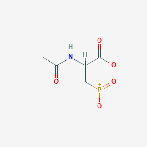 2-(Acetylamino)-3-(dioxido-lambda~5~-phosphanyl)propanoate