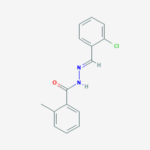 N'-(2-chlorobenzylidene)-2-methylbenzohydrazide