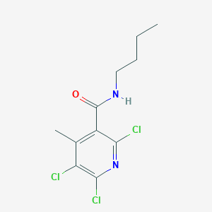 N-butyl-2,5,6-trichloro-4-methylpyridine-3-carboxamide