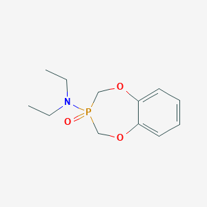 N,N-diethyl-3,4-dihydro-2H-1,5,3-benzodioxaphosphepin-3-amine 3-oxide