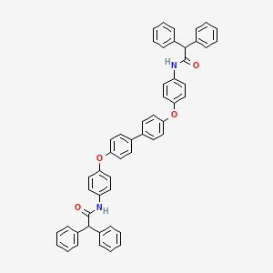 N,N'-[biphenyl-4,4'-diylbis(oxybenzene-4,1-diyl)]bis(2,2-diphenylacetamide)