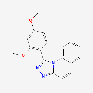 1-(2,4-Dimethoxyphenyl)-[1,2,4]triazolo[4,3-a]quinoline