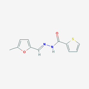 N'-[(5-methyl-2-furyl)methylene]-2-thiophenecarbohydrazide