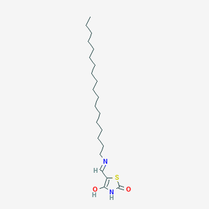 (5Z)-5-[(octadecylamino)methylidene]-1,3-thiazolidine-2,4-dione