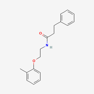 N-[2-(2-Methylphenoxy)ethyl]-3-phenylpropanamide