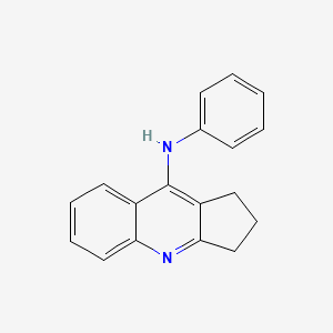 N-phenyl-2,3-dihydro-1H-cyclopenta[b]quinolin-9-amine