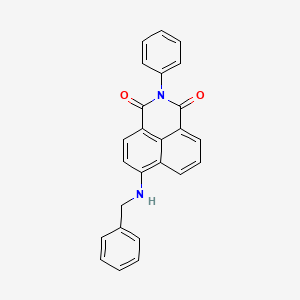 6-(benzylamino)-2-phenyl-1H-benzo[de]isoquinoline-1,3(2H)-dione