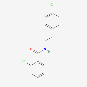 2-chloro-N-[2-(4-chlorophenyl)ethyl]benzamide