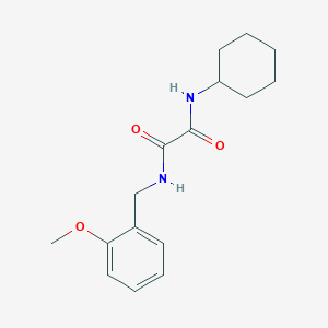 N-cyclohexyl-N'-(2-methoxybenzyl)ethanediamide