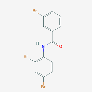 3-bromo-N-(2,4-dibromophenyl)benzamide