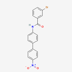 3-bromo-N-(4'-nitrobiphenyl-4-yl)benzamide